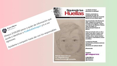 La activista Frida Guerrera pidió en redes sociales apoyo para encontrar a los responsables del crimen