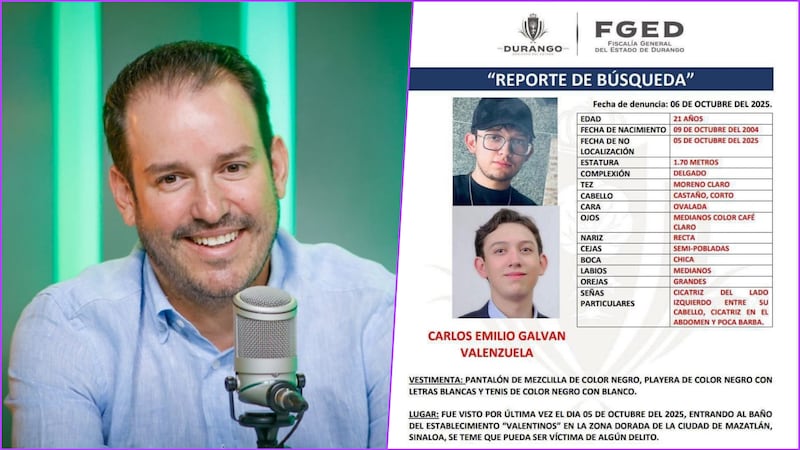Renuncia secretario de Economía de Sinaloa tras desaparición de joven en su negocio