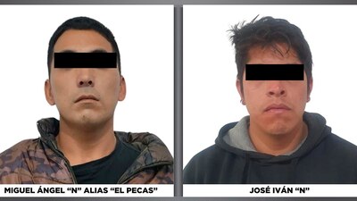 Los detenidos fueron trasladados al Ministerio Público para determinar su situación