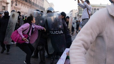 Se han denunciado agresiones de la policía durante las protestas en el marco del Día Internacional de la Mujer