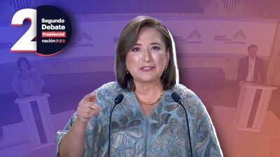 La candidata acusó a Morena de ser un "narcopartido"