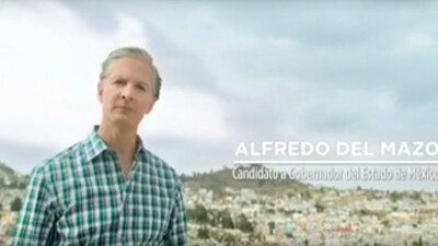 El candidato del PRI al Gobierno del Estado de México en su spot de prueba