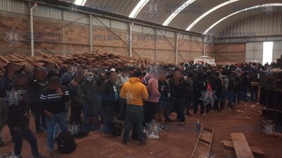 Los indocumentados fueron puestos a disposición de las autoridades