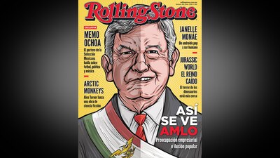 En la portada de una revista especializada en música