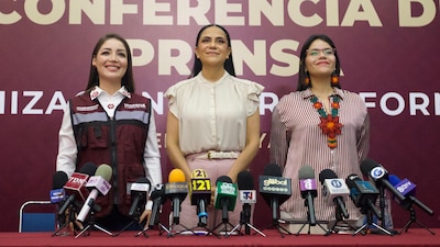 Jasmine Bugarín deja el Partido Verde y se suma a Morena; Ariadna Montiel le da la bienvenida