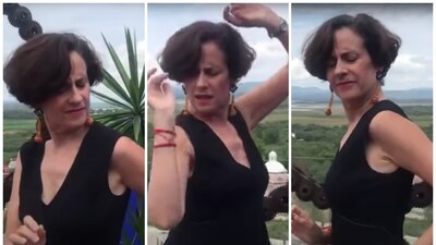 La politóloga cumplió el reto que le lanzaron sus alumnos del ITAM para bailar canciones de Maluma