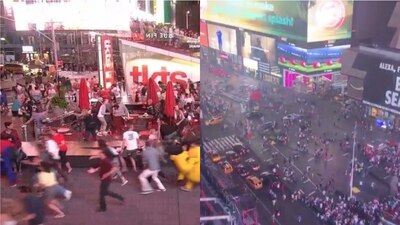 La gente empezó a correr y gritar