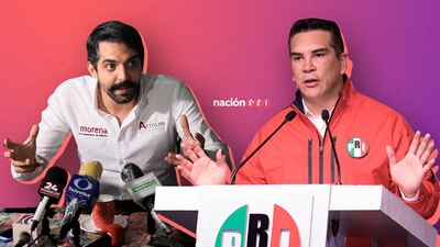 Tanto el morenista como el priista compartieron mensajes en redes sociales que violaron la veda electoral