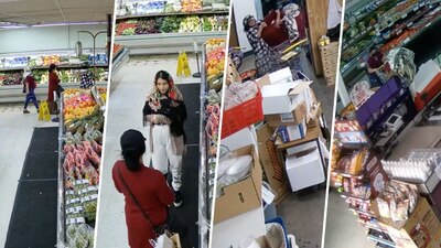 Las autoridades informaron que las presuntas ladronas se llevaron 9 mil dólares