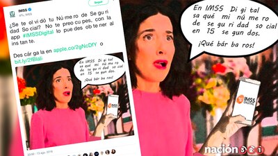 El IMSS decidió que era buena idea subirse a la tendencia que marcó el presonaje de Paulina de la Mora