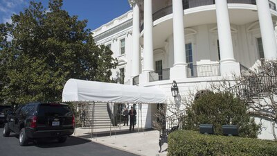 Tras el incidente, el estado de alerta en la residencia fue elevado a color naranja, el más alto