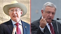Ken Salazar descarta haber visto pruebas de vínculos entre AMLO y el narcotráfico