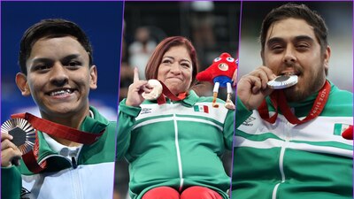 México tuvo un viernes glorioso, con 3 medallas en los Juegos Paralímpicos