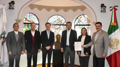 Héctor Gómez, Eruviel Ávila, Aurelio Nuño, Enrique Ochoa, Claudia Ruiz Massieu y José Olvera Ruiz