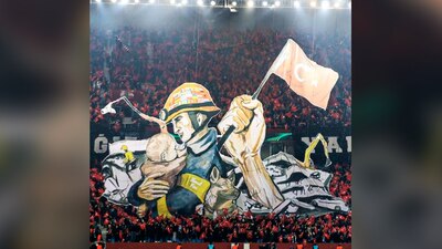 Un equipo de futbol mostró su agradecimiento al can que murió en labores de rescate
