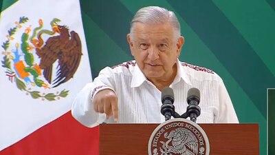 El Presidente habló sobre el 'portazo' en contra de Palacio Nacional