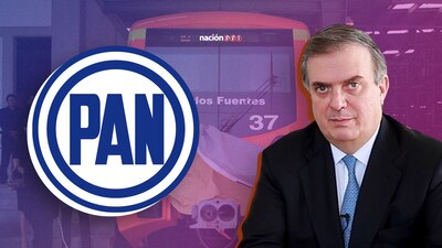 Acción Nación acusa al ahora canciller de comprar trenes a sobreprecio