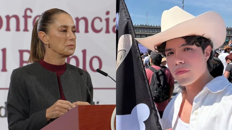 “No perseguimos a nadie”: Sheinbaum responde a supuesto promotor de la marcha de la Generación Z