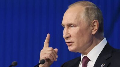 El presidente de Rusia, Vladimir Putin, se lanzó contra la Comunidad Internacional.