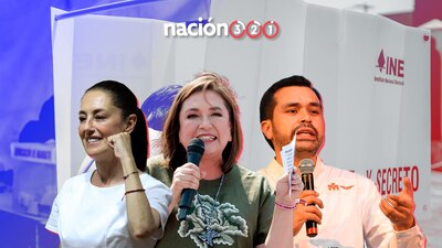 Sheinbaum arroja 51%, Xóchitl Gálvez 34% y Álvarez Máynez se queda con 7%