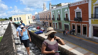 Campeche había estado en color verde desde el pasado 28 de septiembre