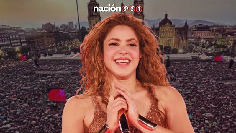 Shakira dará concierto gratuito en el Zócalo de la CDMX