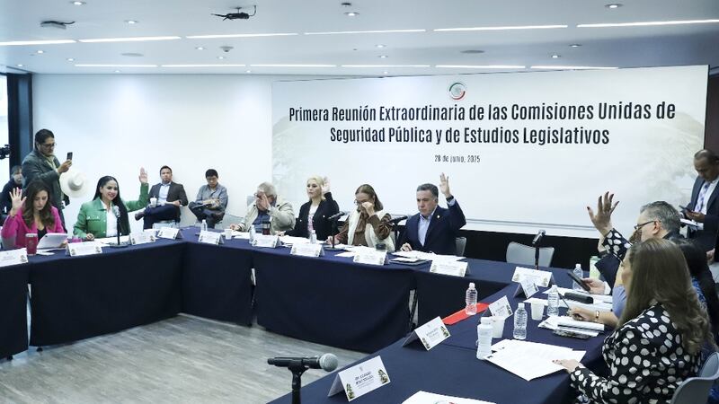 Comisiones del Senado aprueban Ley General del Sistema Nacional de Seguridad Pública