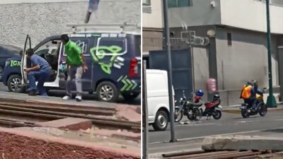 Los presuntos agresores huyeron en una motocicleta