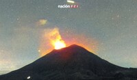 VIDEO: Con explosión, el Popocatépetl nos regala impresionante postal
