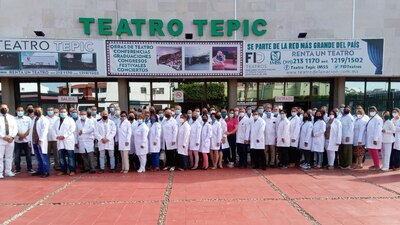 Llegaron especialistas en ginecobstetricia, pediatría, medicina interna, cirugía y anestesiología